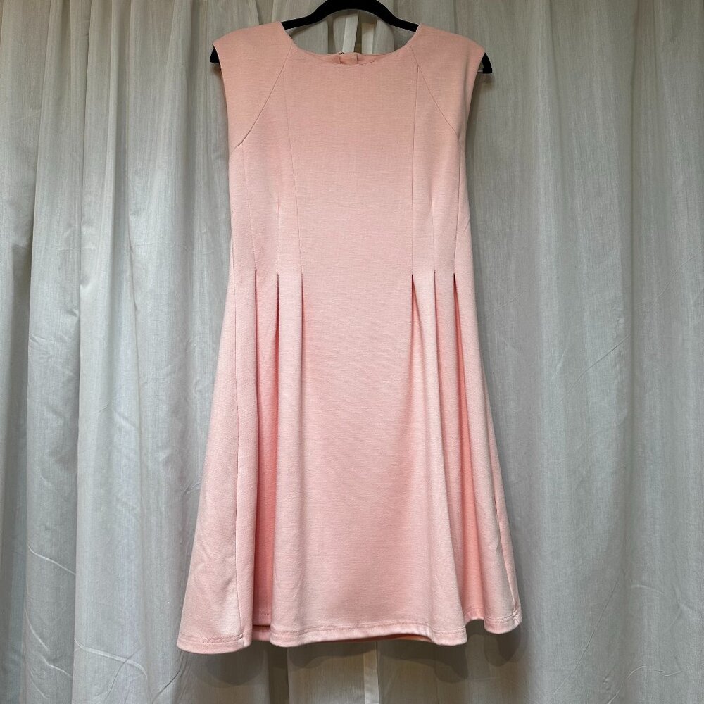 Pink mini dress
